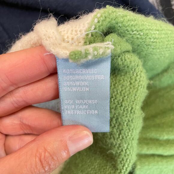 ❌SOLD❌ Michelle Nicole | Women's Colorful Wool Blend Open Cardigan | Size: S - Picture 8 of 8